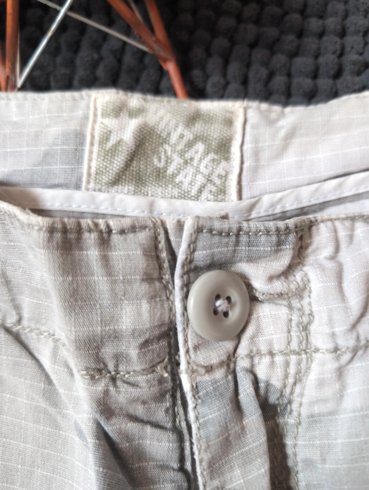 Bermuda cargo militaire clair Vintage States – Taille M/40 – Vintage STATES – taille M 5