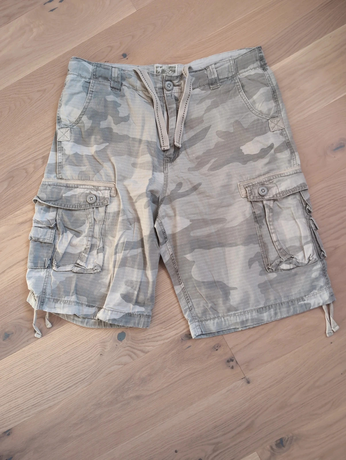 Bermuda cargo militaire clair Vintage States – Taille M/40 – Vintage STATES – taille M 3