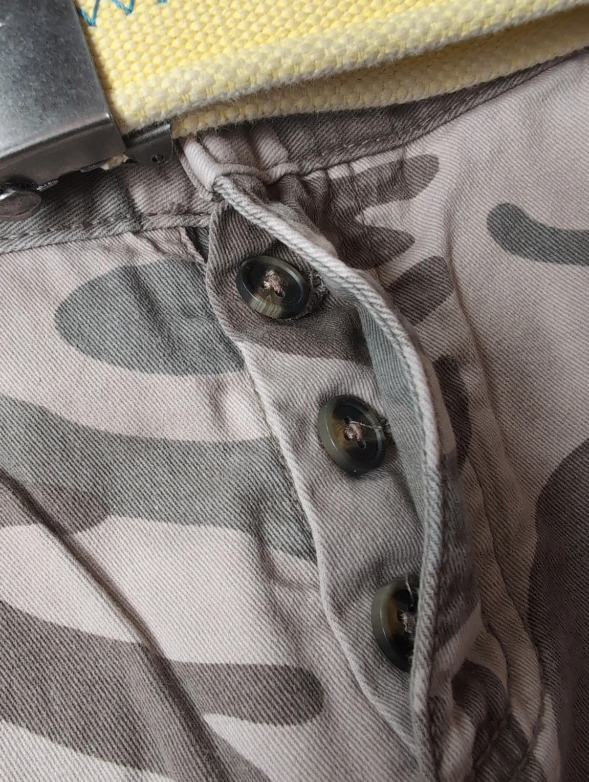 Bermuda cargo militaire homme Outdoor avec ceinture pépé jeans – Taille M – OUTDOOR – taille L 4