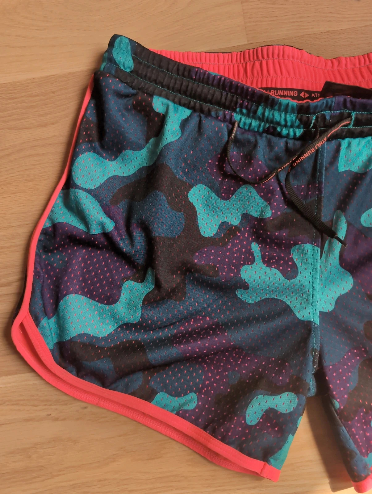 Short running femme Athlitech - Taille S – sport fitness jogging respirant multicolore – Athlitech – taille EU 36 2