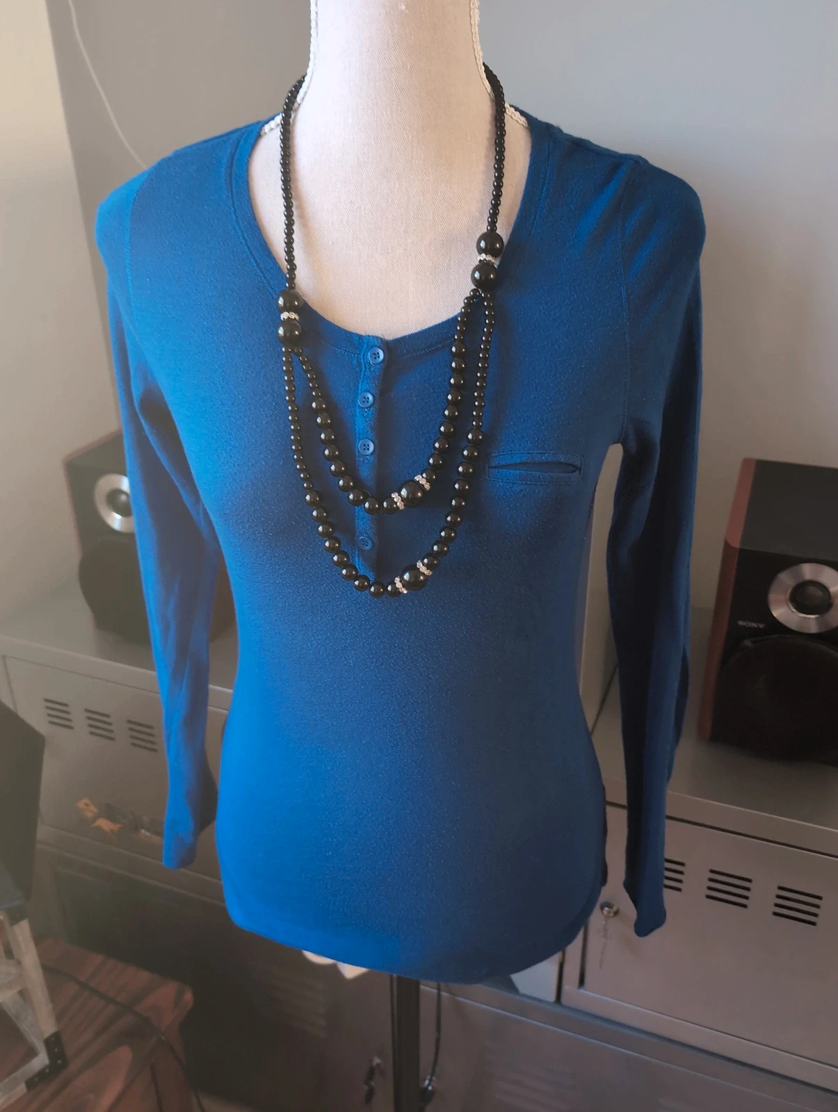 Haut manches longues bleu électrique Pimkie - Taille M – Coupe féminine & confortable – Pimkie – taille M 5