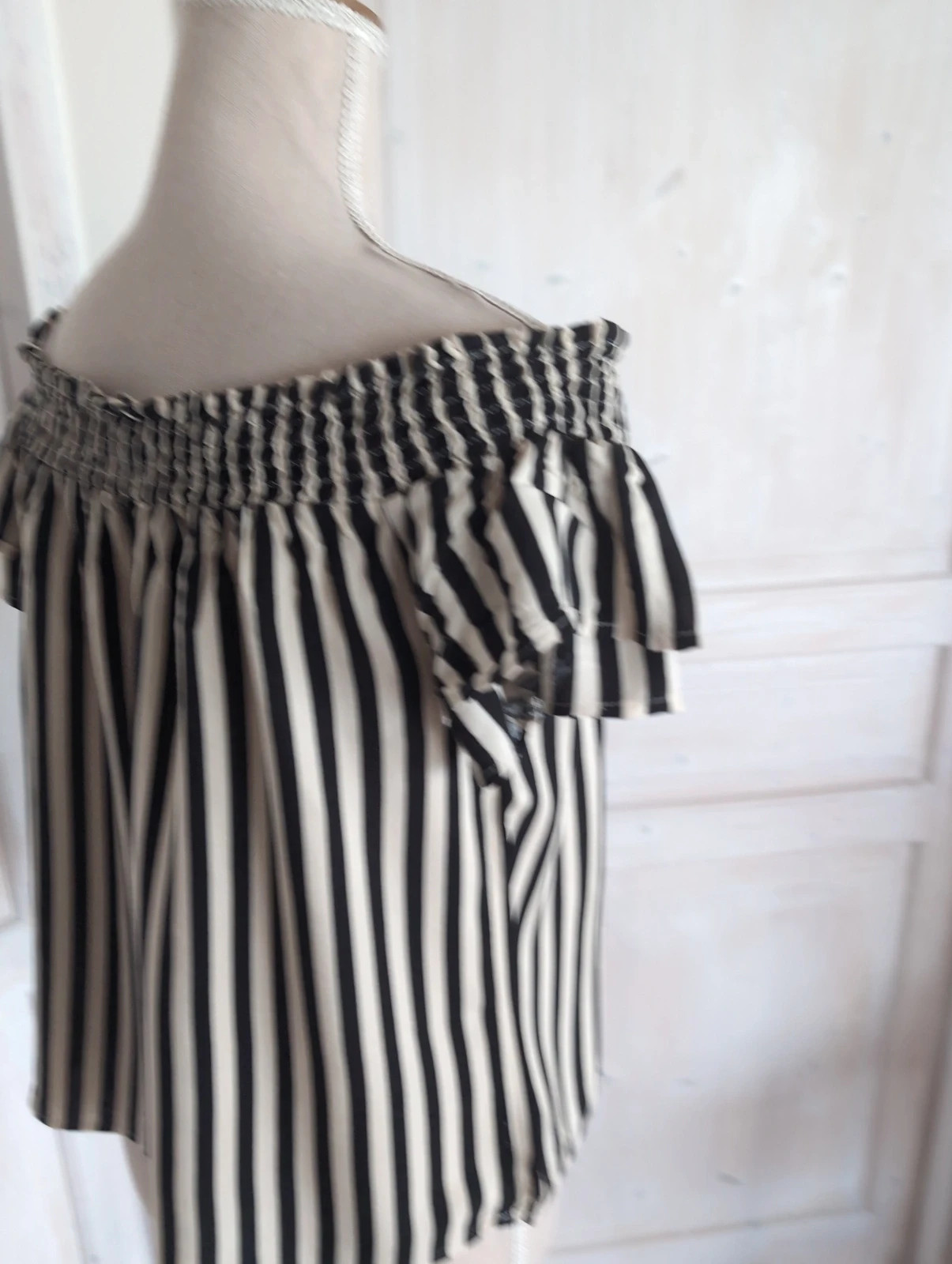 Haut épaules dénudées Pimkie – Beige & Noir – Taille M – Très bon état – Pimkie – taille M 3