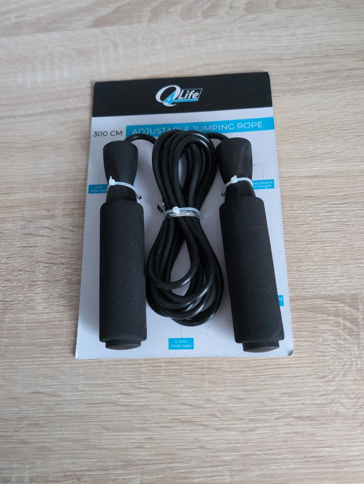 Corde à sauter Noir - Q4life - Neuf avec étiquette 🔖 – Qilive – taille Taille unique 2