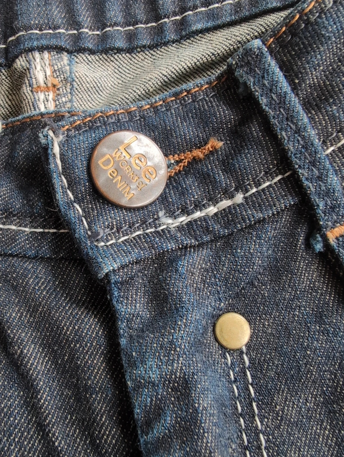 Magnifique jean slim Lee bleu brut –Taille XS / W26 L33 Stockholm – Lee – taille 34 3