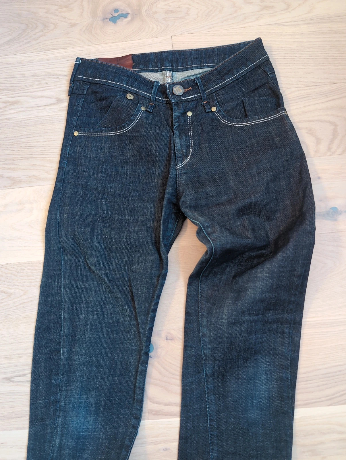 Magnifique jean slim Lee bleu brut –Taille XS / W26 L33 Stockholm