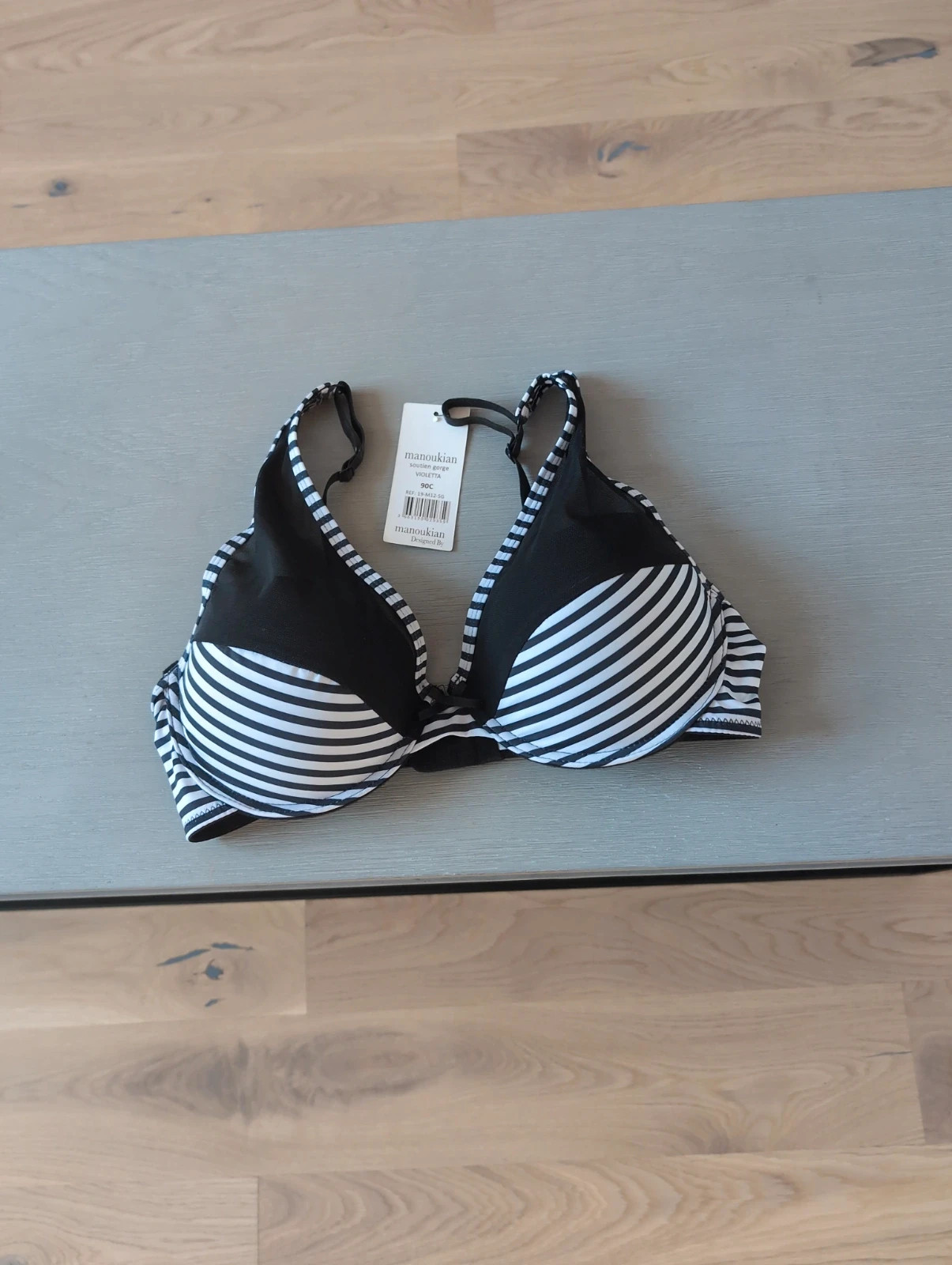 Soutien Gorge marinière - Manoukian - Taille 90 C Lingerie Féminin et Tendance – Manoukian – taille XL 2