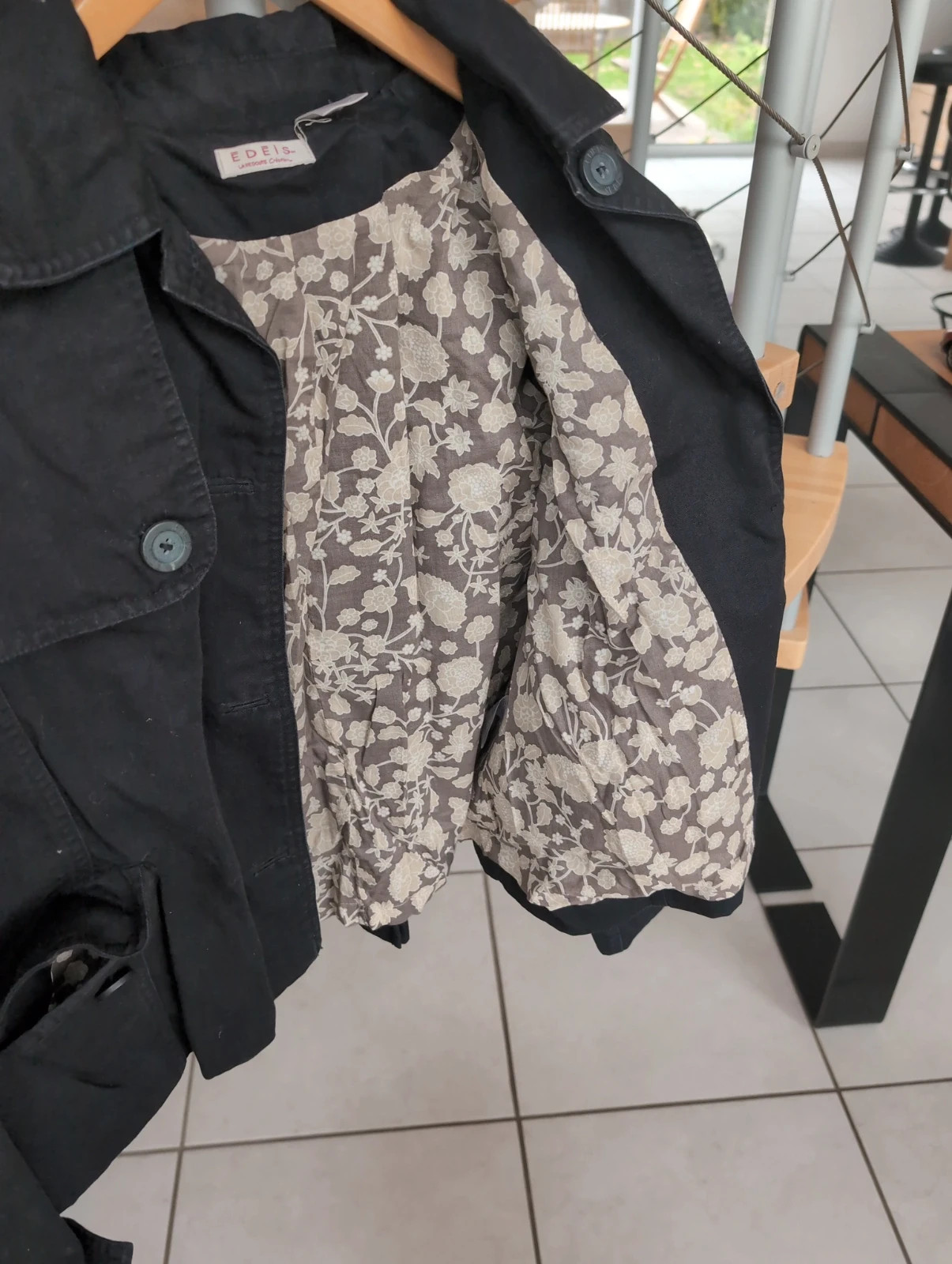 Veste / trench de printemps EDEIS – Taille M - Neuf sans étiquette Neuf sans étiquettes – EDEIS – taille M 4