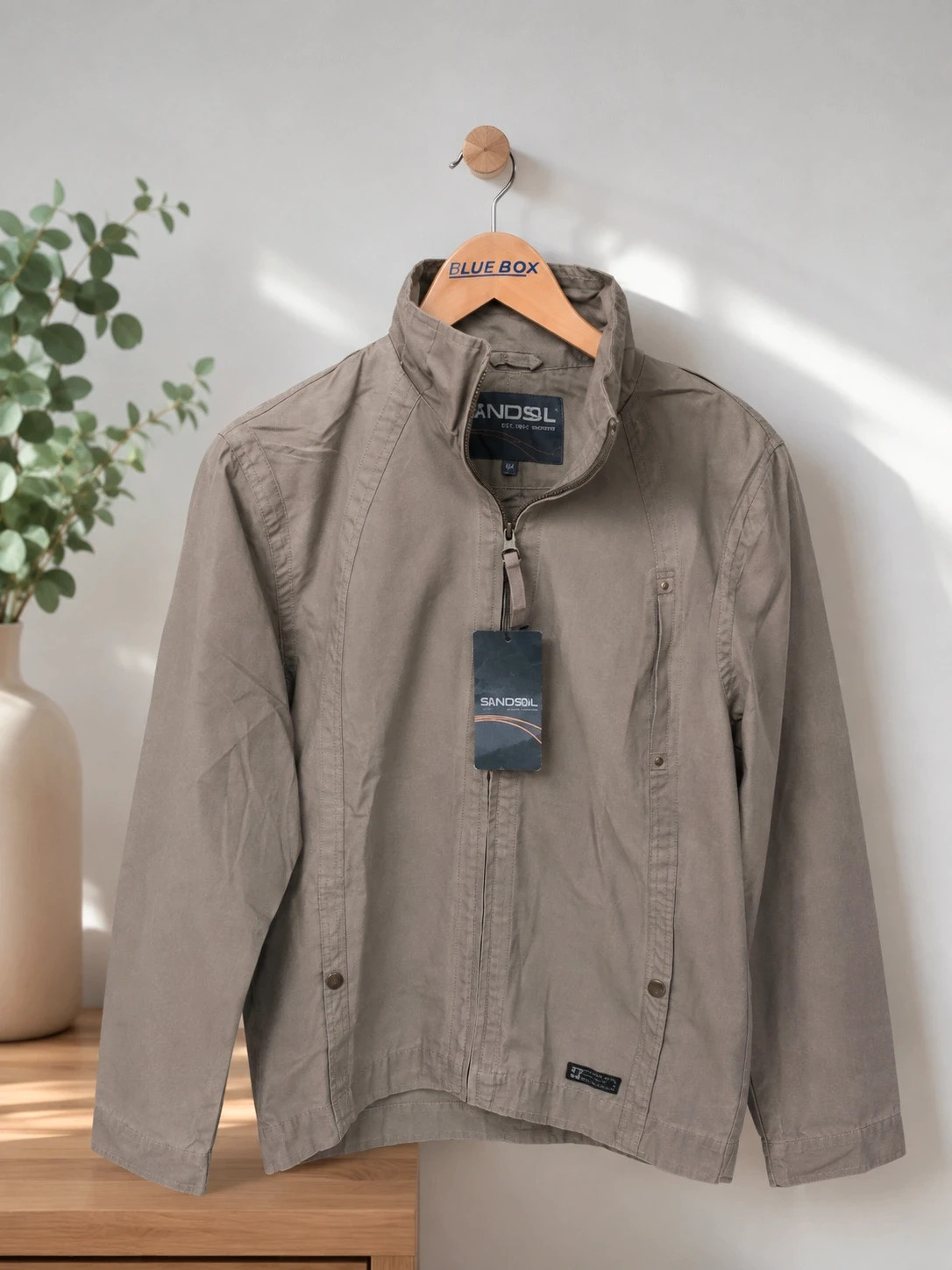 Veste printemps kaki ado 14 ans (164) Sandsoil NEUVE étiquette – printemps/automne