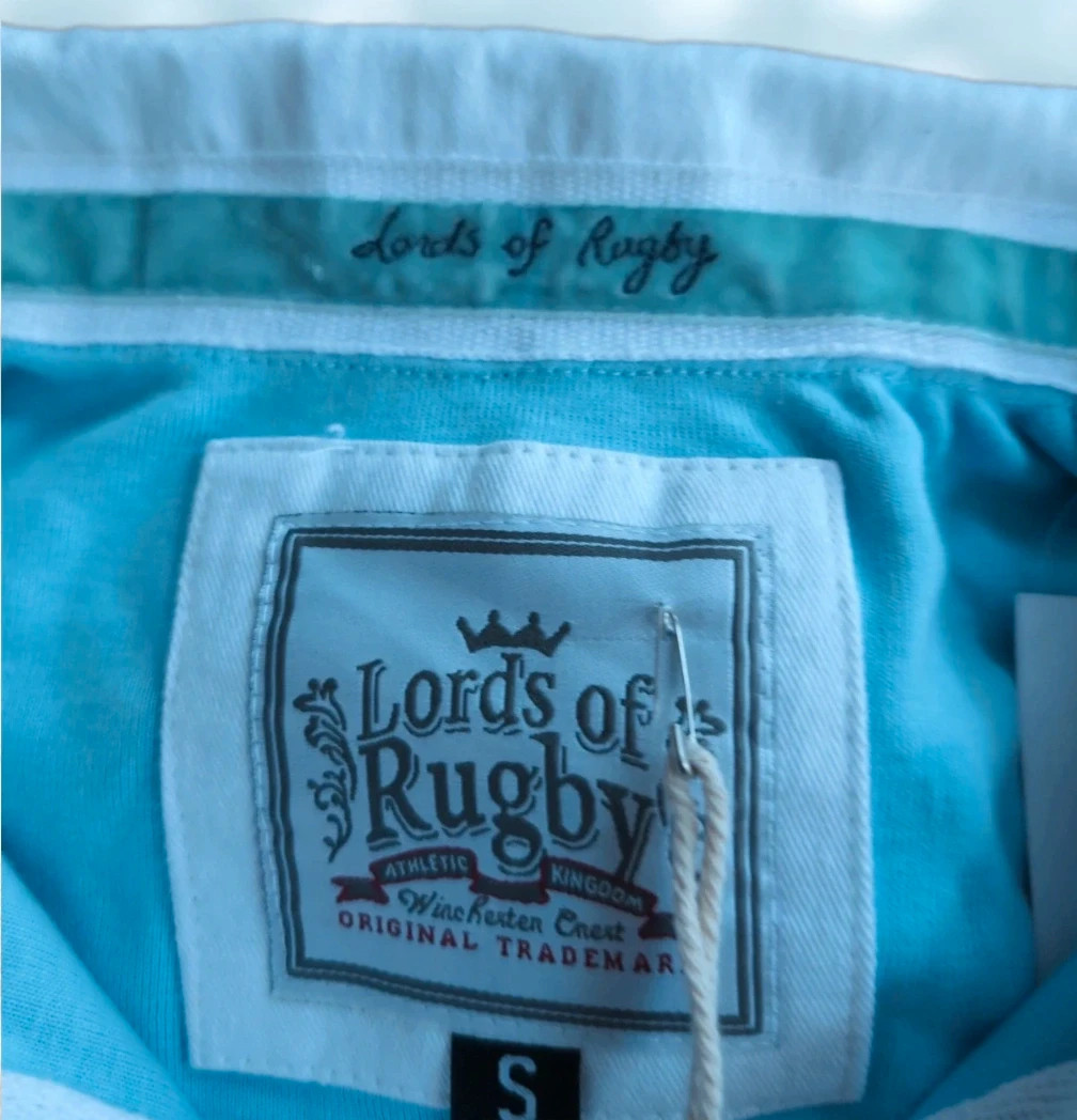 Polo rugby Lords of Rugby look casual Taille S bleu brodé premium XV Victus – Lords Of Rugby – taille S 5
