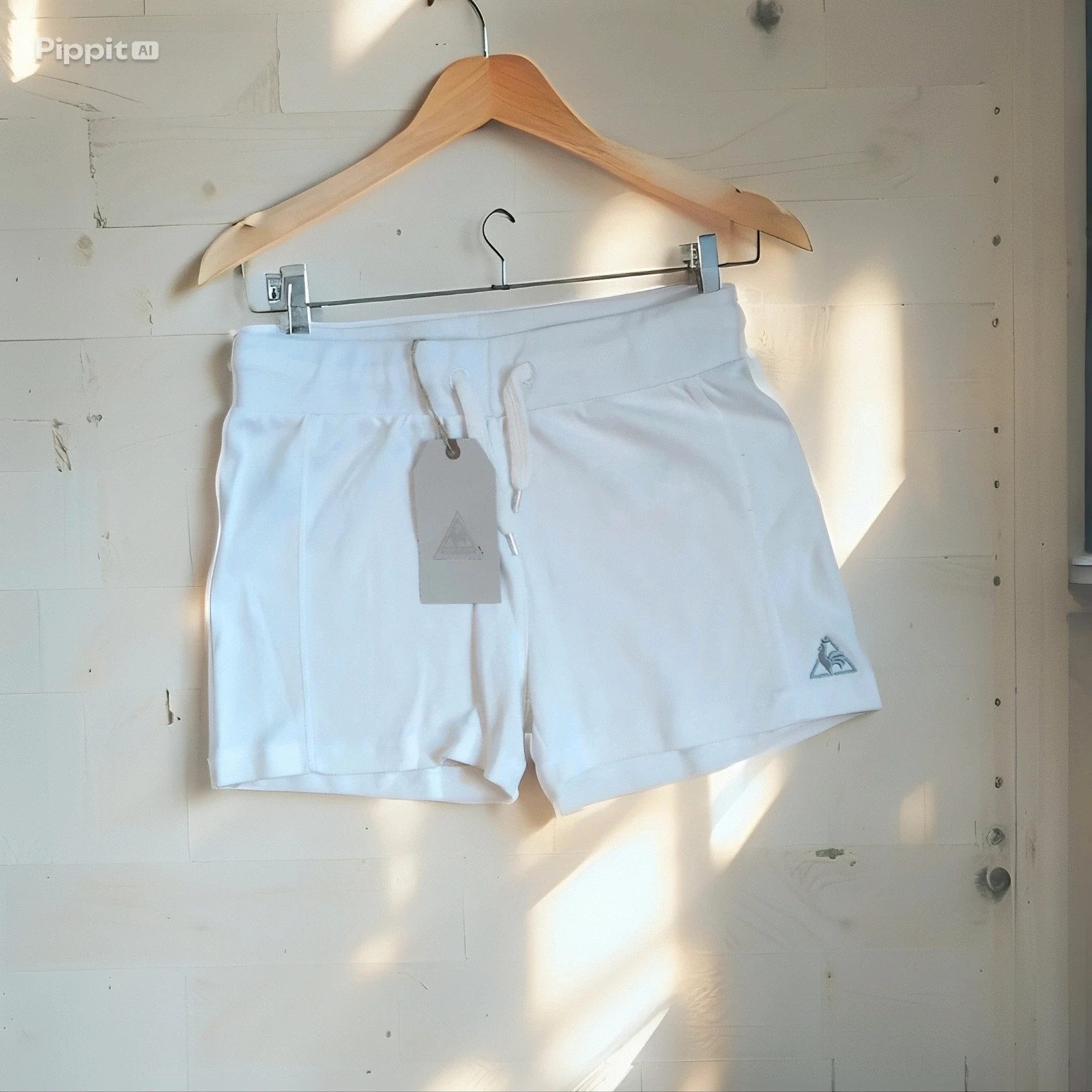 Short Sport pour un look sport chic - Le Coq Sportif femme Blanc Taille S – Le Coq Sportif – taille S 2
