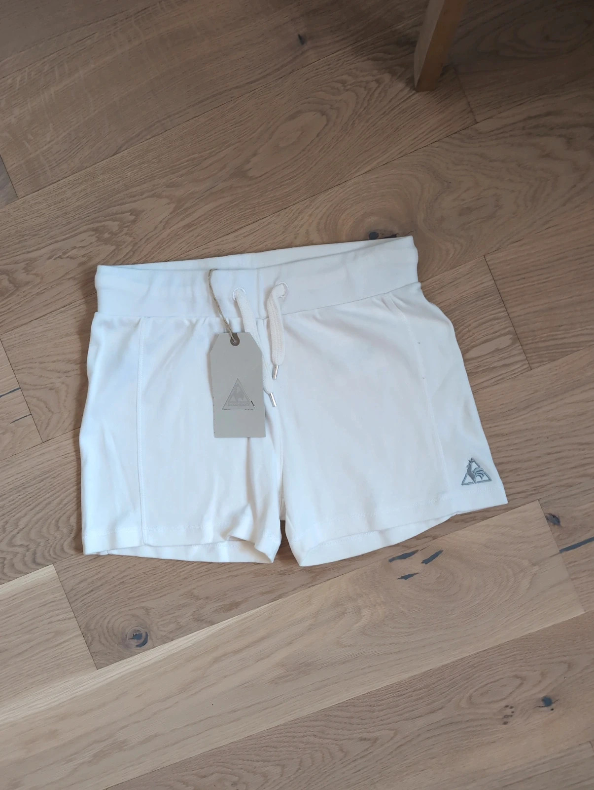 Short Sport pour un look sport chic - Le Coq Sportif femme Blanc Taille S
