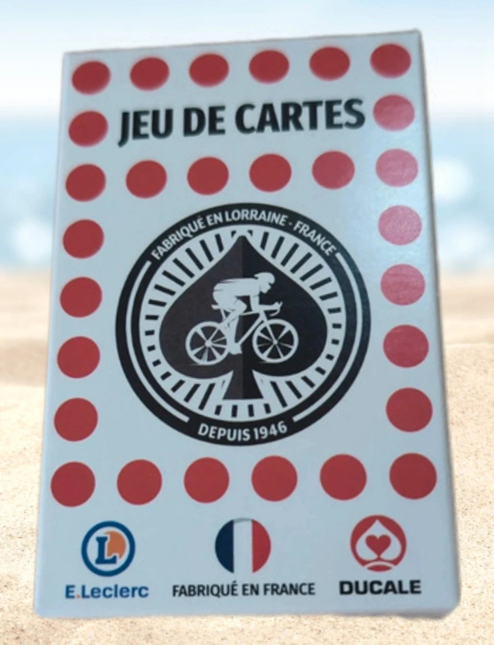 Jeu de cartes collector tour de France 2025
