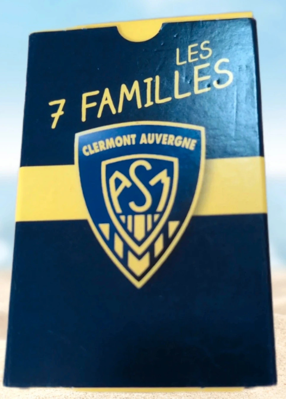 Jeu de cartes les 7 Familles ASM Clermont Auvergne - Neuf