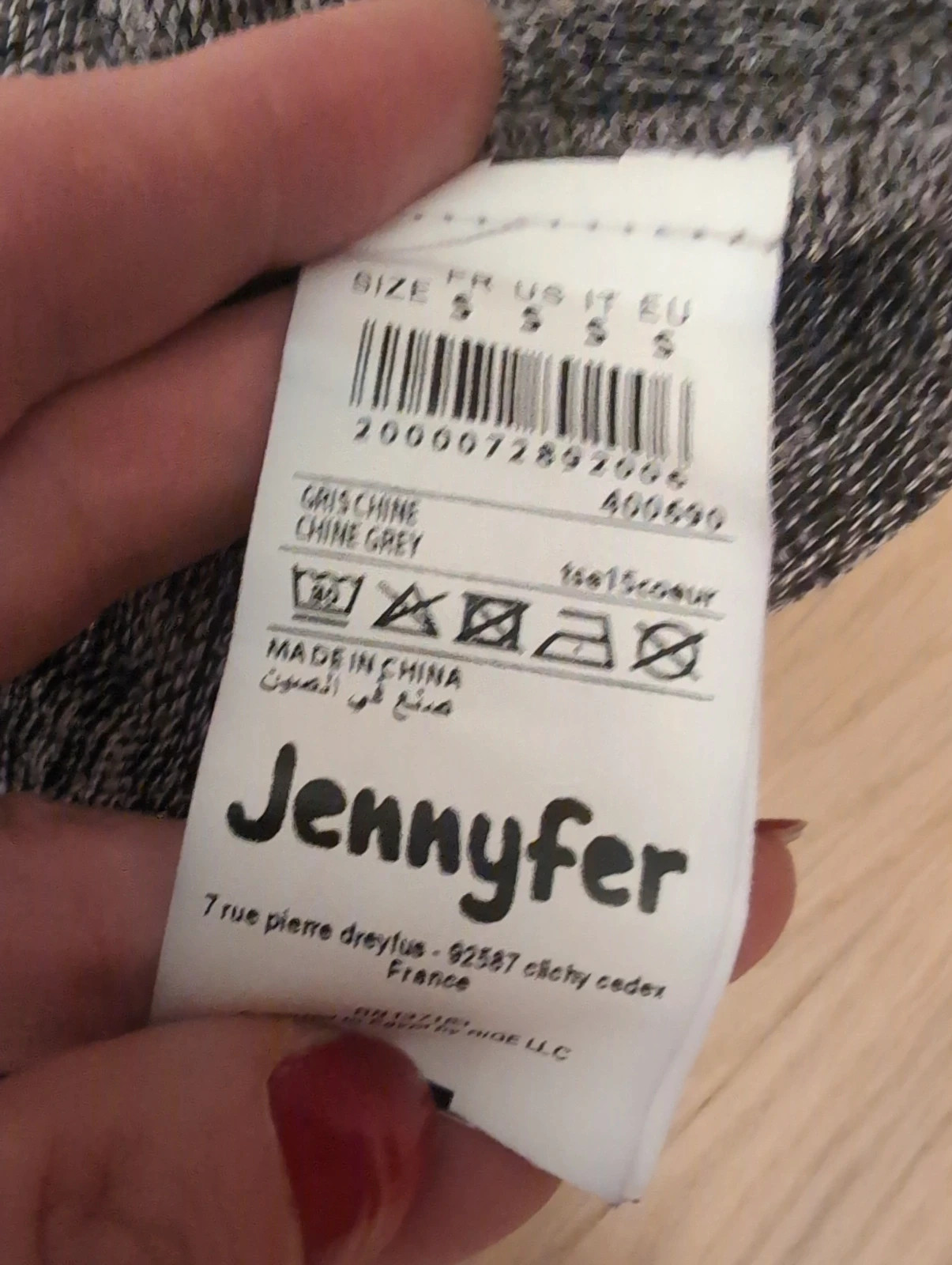 Débardeur femme gris chiné imprimé Je rêve d'une plage déserte - Jennyfer – Taille S Style casual – Jennyfer – taille S 5