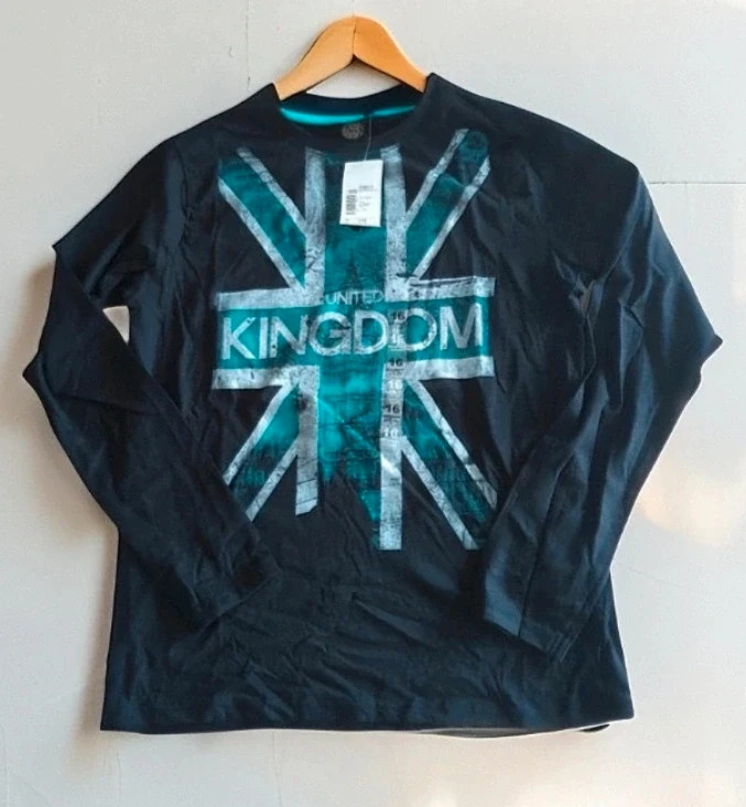Tee-shirt London manches longues Kiabi – 16 ans / 176 cm