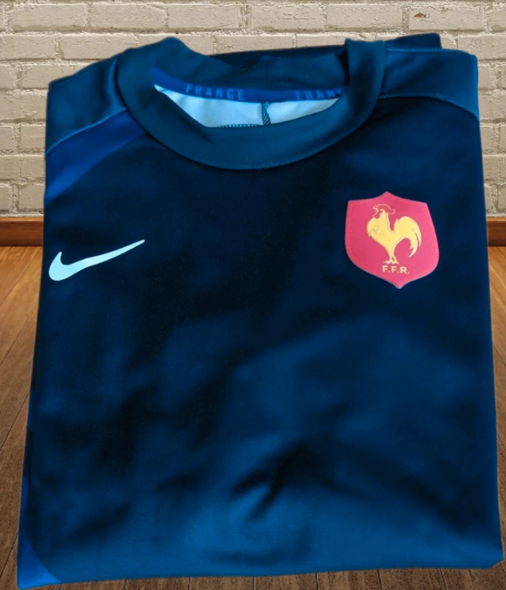 Maillot Rugby France XV 2007 Nike – Vintage – Taille L – Rare – Nike – taille L 2