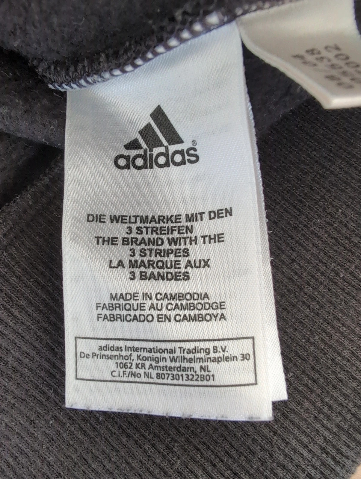Sweat adidas vintage noir – Bandes blanches – Taille S – Très bon état – adidas – taille S 5