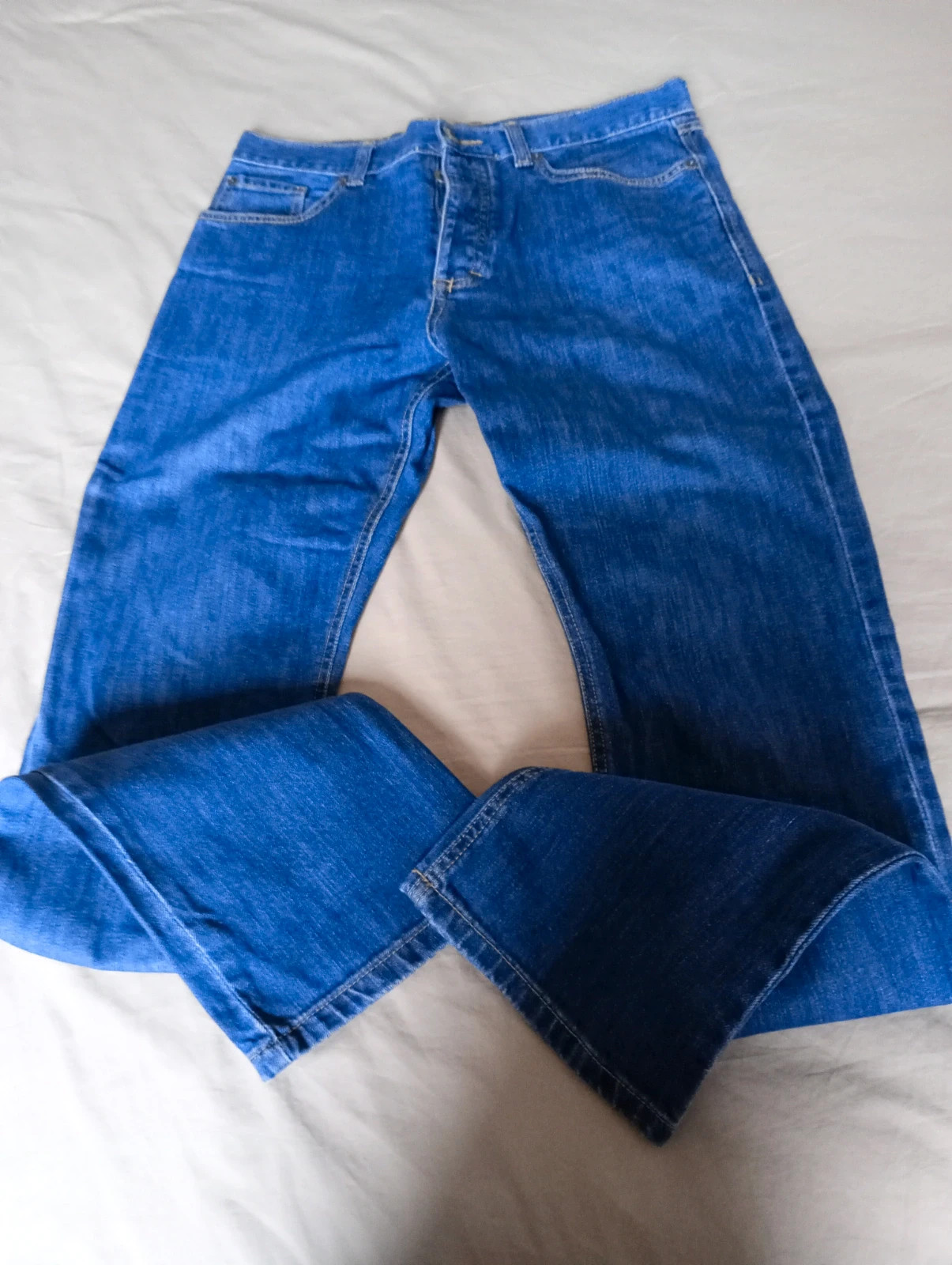 Jean bleu style vintage homme In Extenso – W30 / FR 40 – Coupe droite – In extenso – taille 40 3