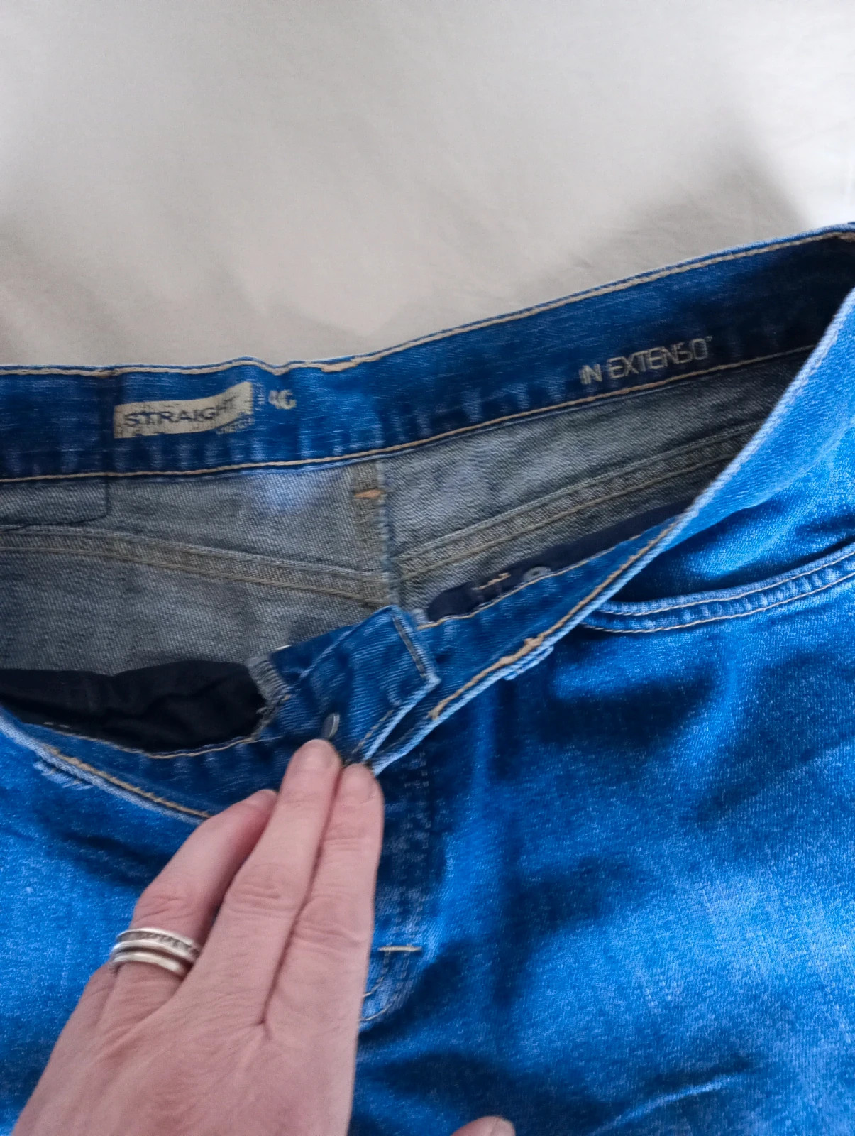 Jean bleu style vintage homme In Extenso – W30 / FR 40 – Coupe droite – In extenso – taille 40 5