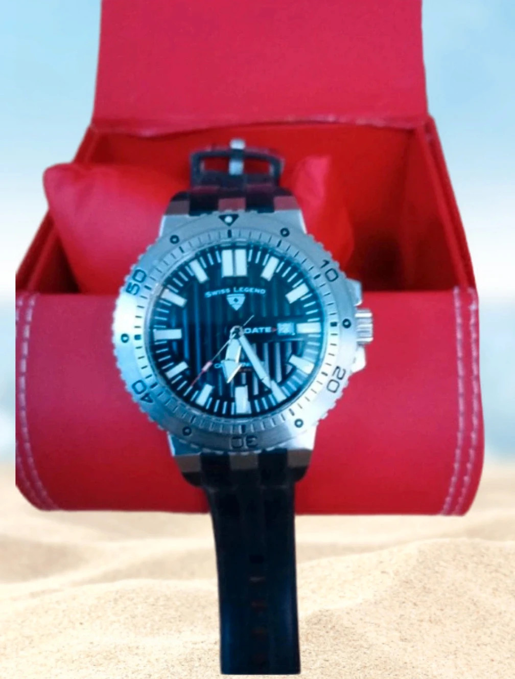 Montre homme swiss légende challenger neuve
