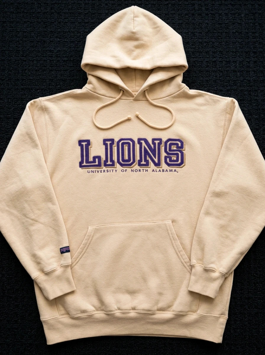 Sweat à capuche JanSport Vintage UNA Lions Brodé – Taille S