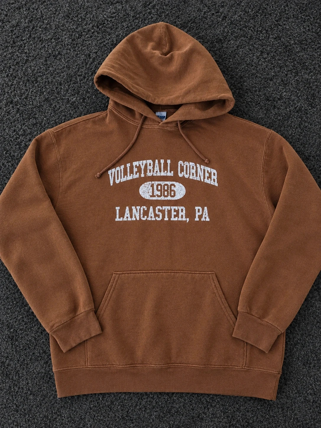 Sweat à capuche Jerzees Vintage US – Lancaster PA 1986 – Taille L