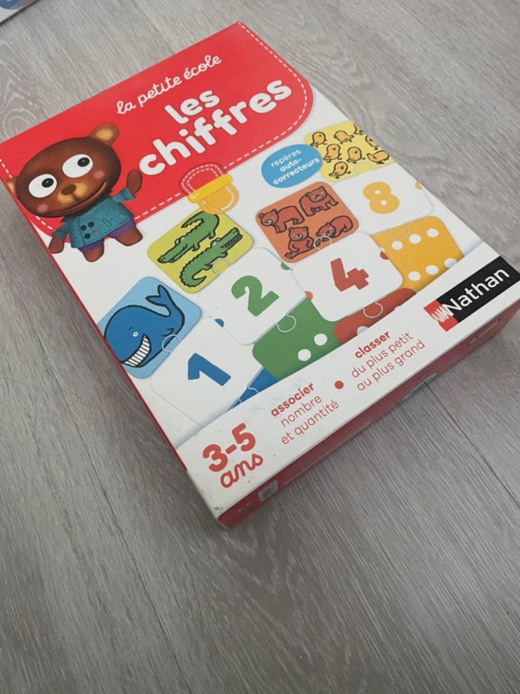 Jeu éducatif Nathan La petite école Les chiffres – Nathan – taille 5 ans 3