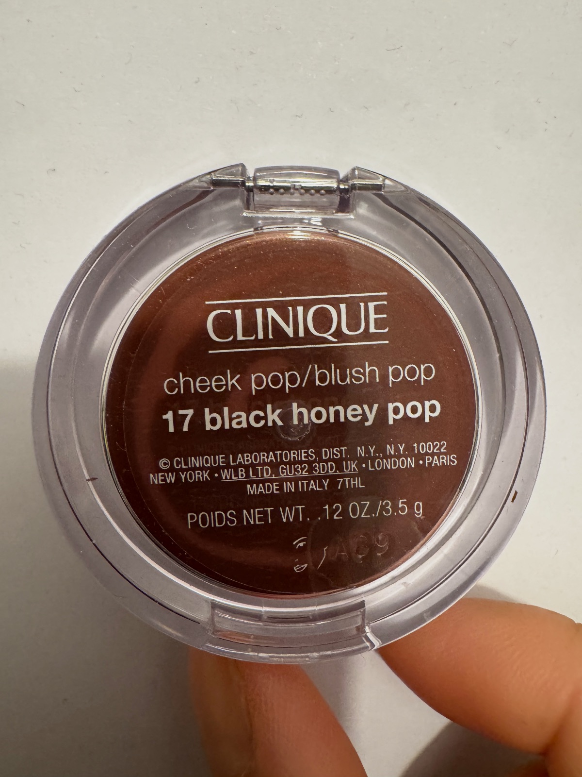 Clinique Cheek pop blush pop 17 black honey pop – Clinique 3