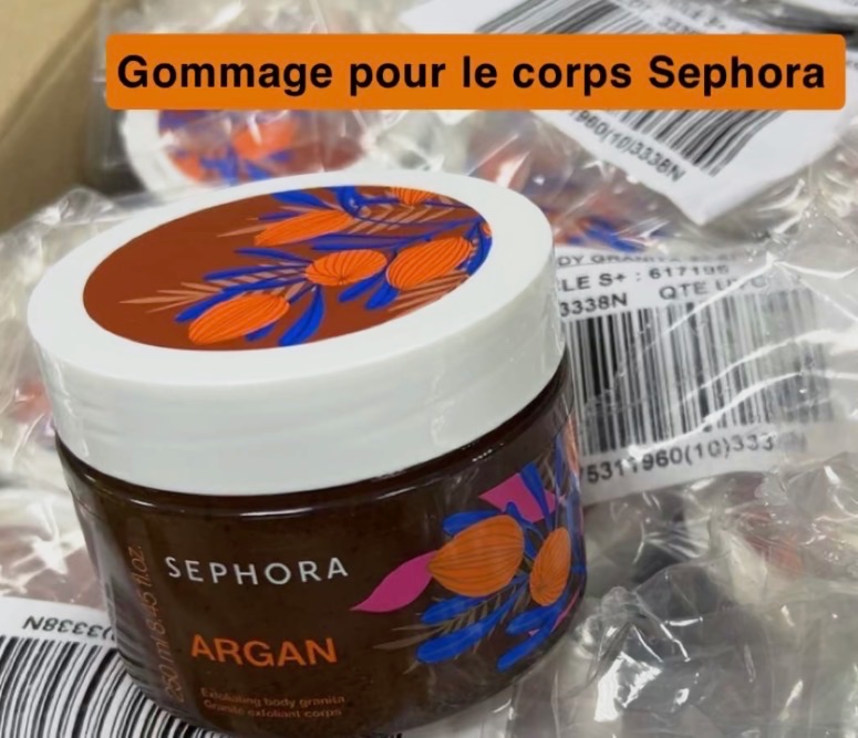 Gommage pour le corp sephora 