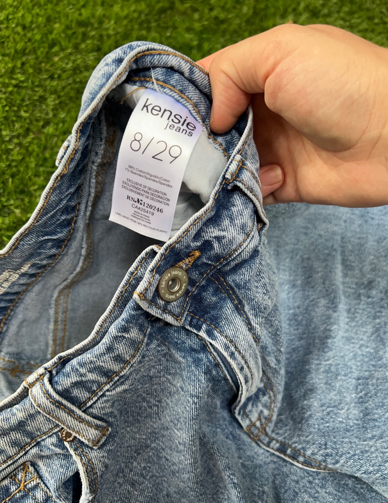 Kensie The Aubrey High Rise Relaxed Jeans UK 8-10 6