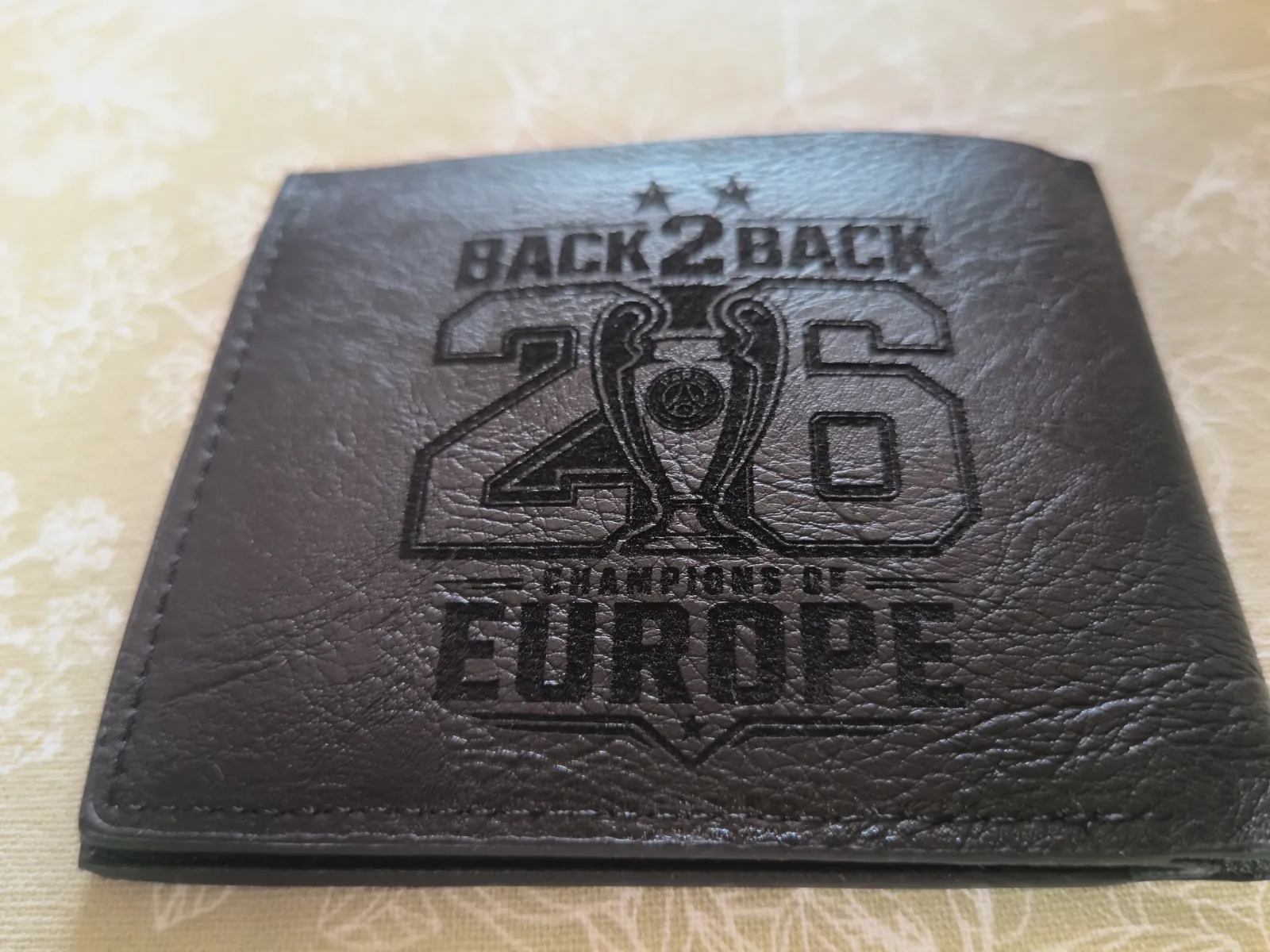 Portefeuille Logo Psg – Pas de marque – noir 4