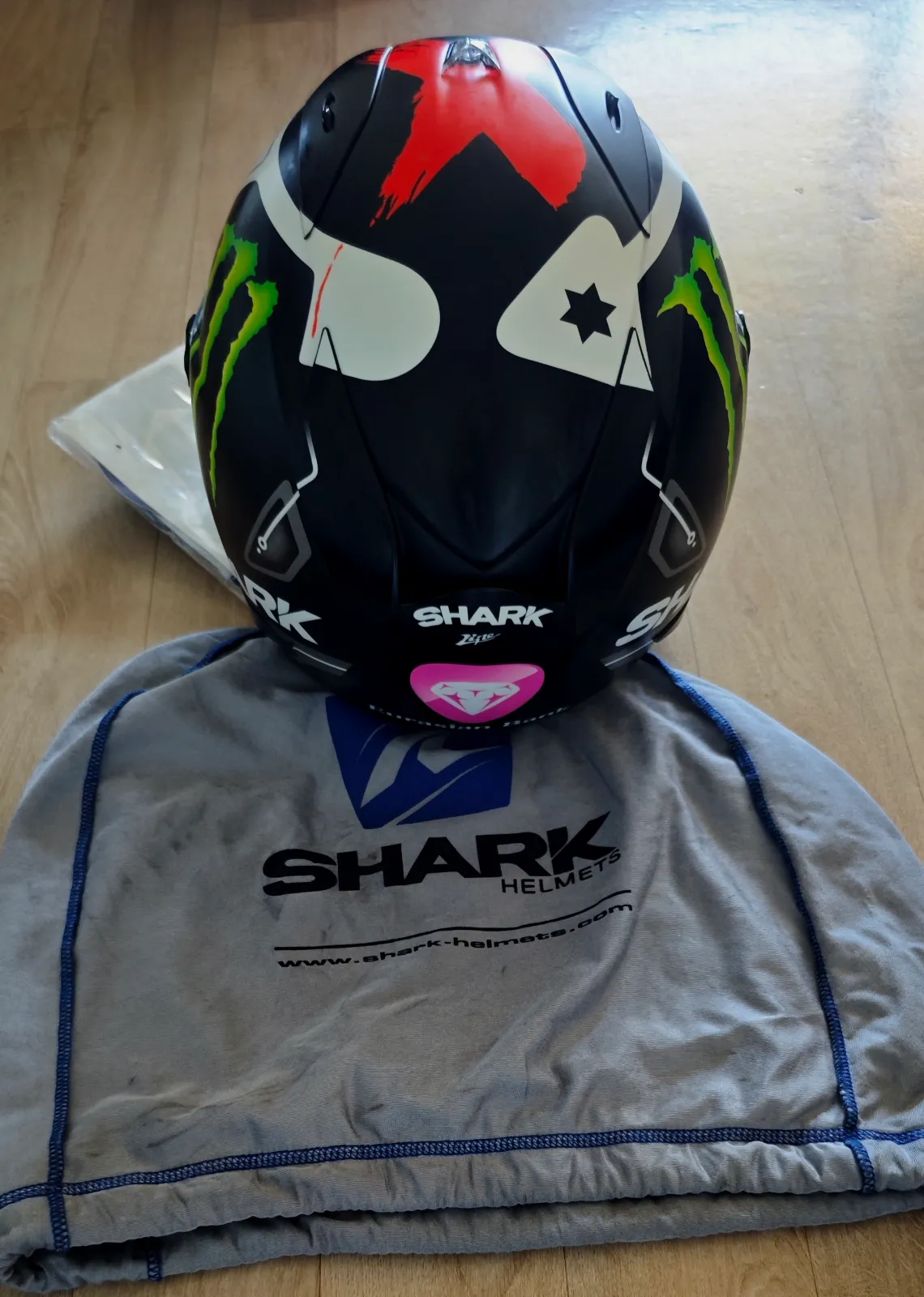 Casque moto Shark Race-R Pro Monster Energy taille L – Shark 2