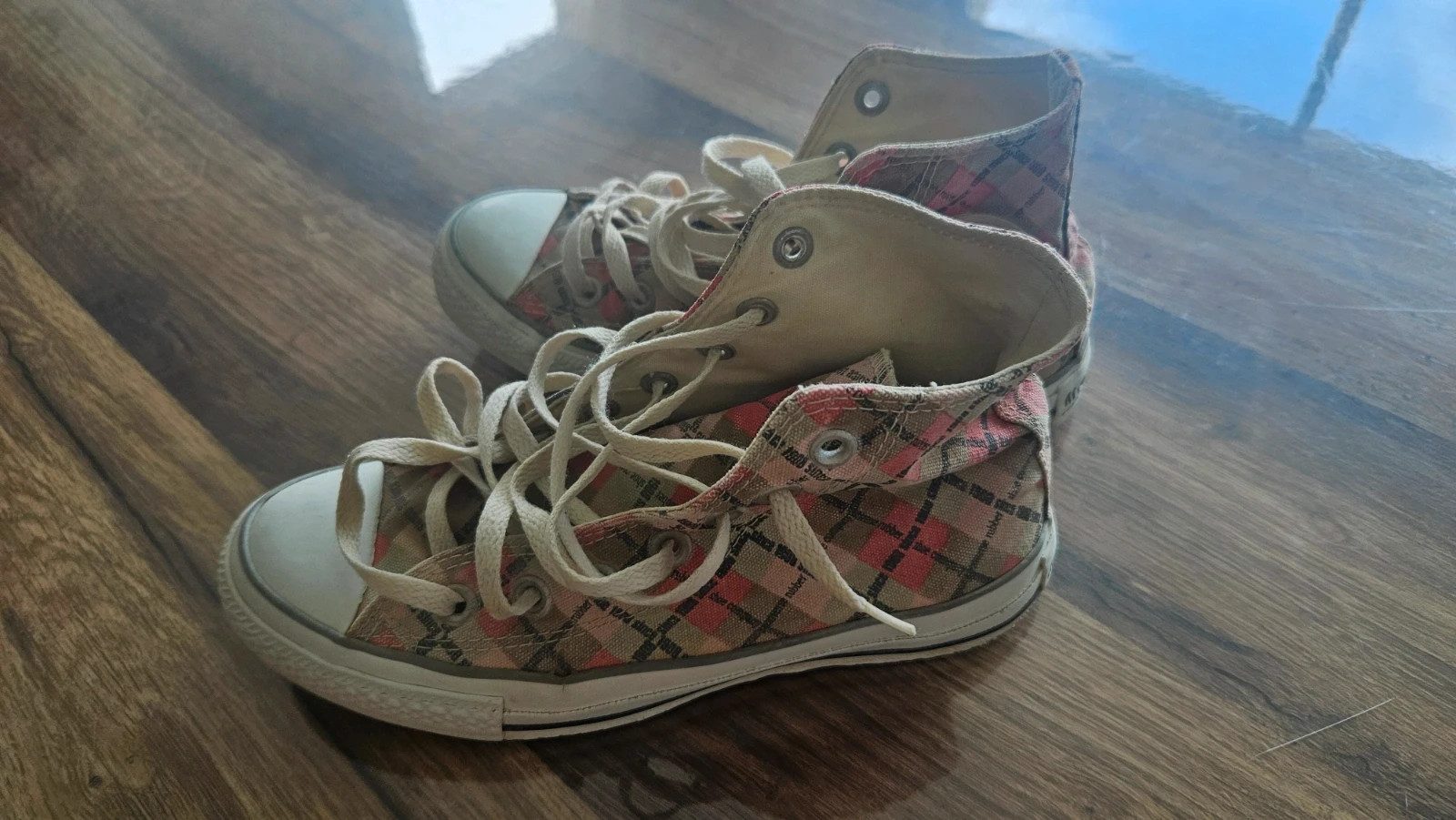Basket pastel verts et rose Converse 4 1/2