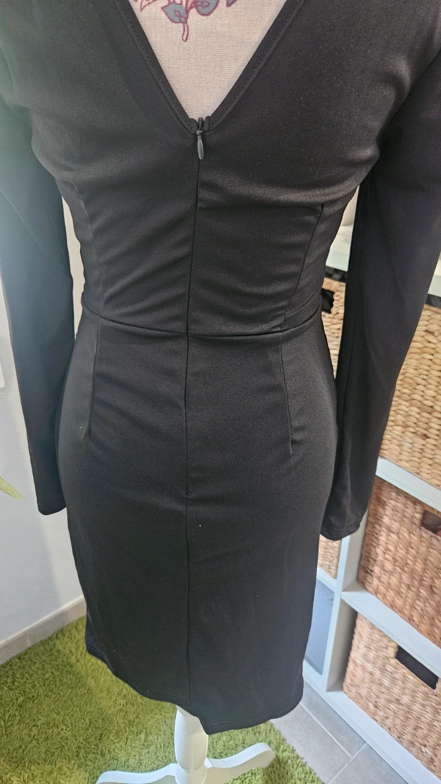 Robe Shein noire bi-matière Neuve – Shein – taille M / 38 / 10 3