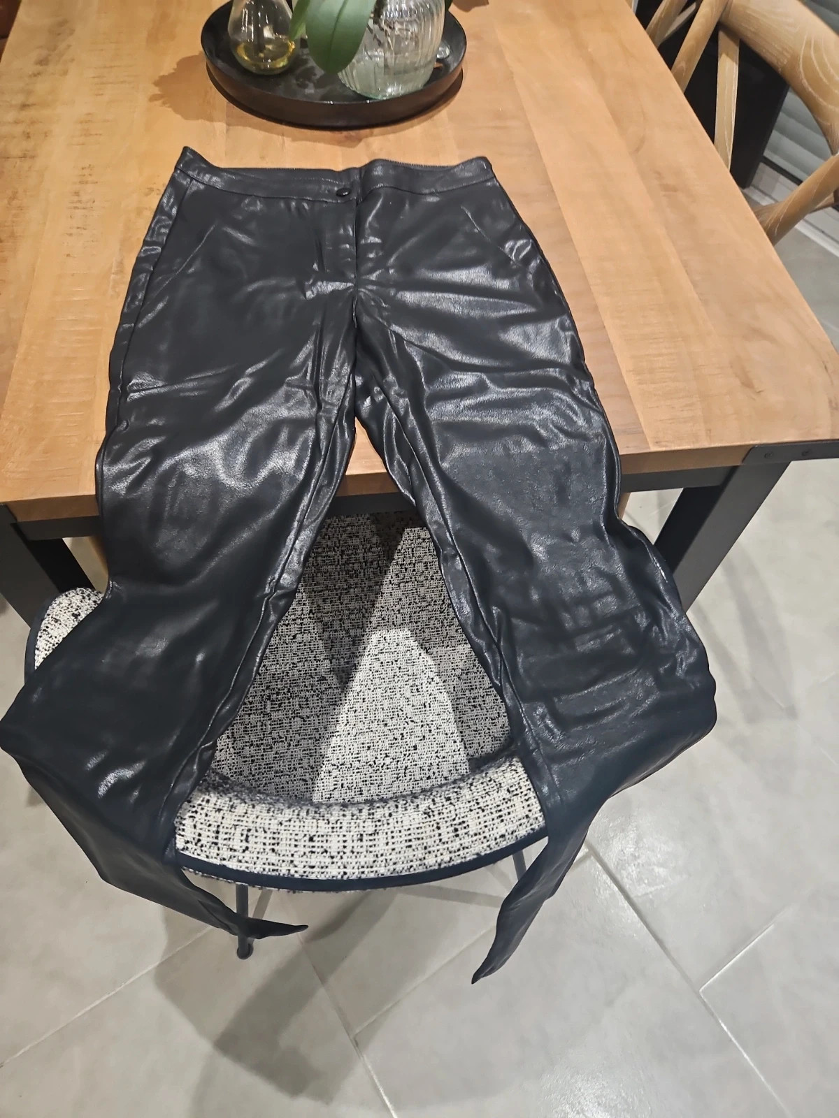 Pantalon imitation cuir