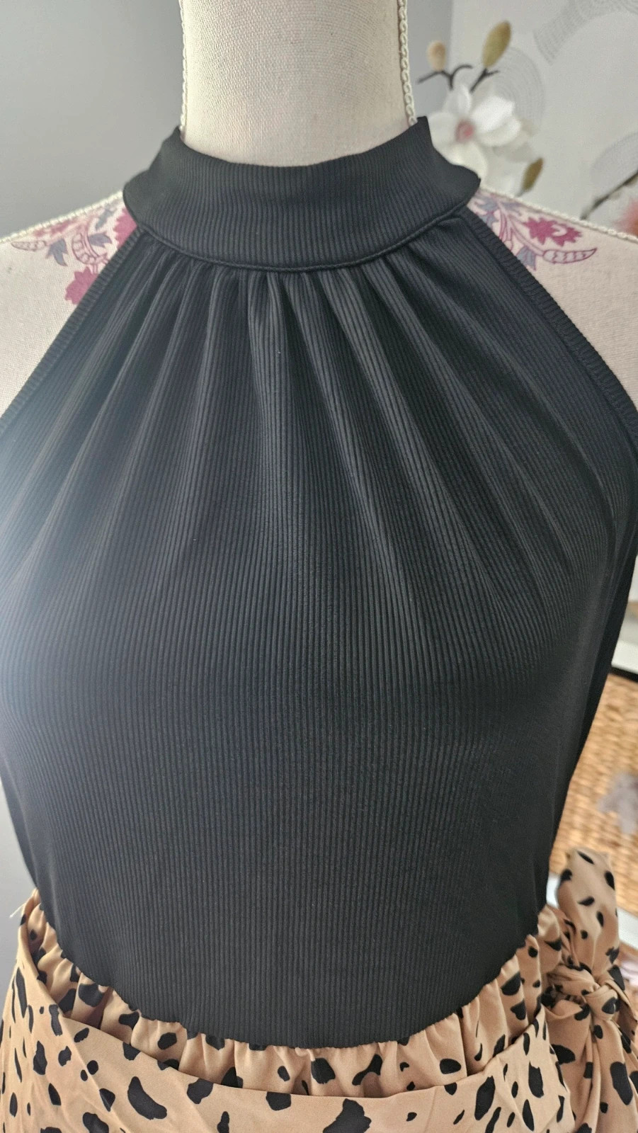 Robe B couleur avec une nœud sur le côté – Shein – taille L / 40 / 12 2