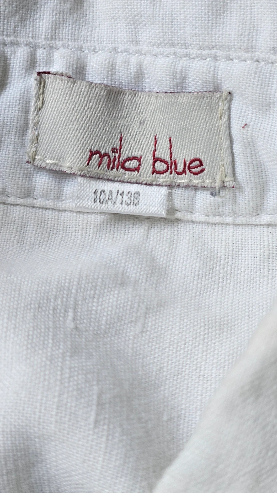 Chemise cérémonie Mila blue – mila blue – taille 10 ans / 140 cm 5