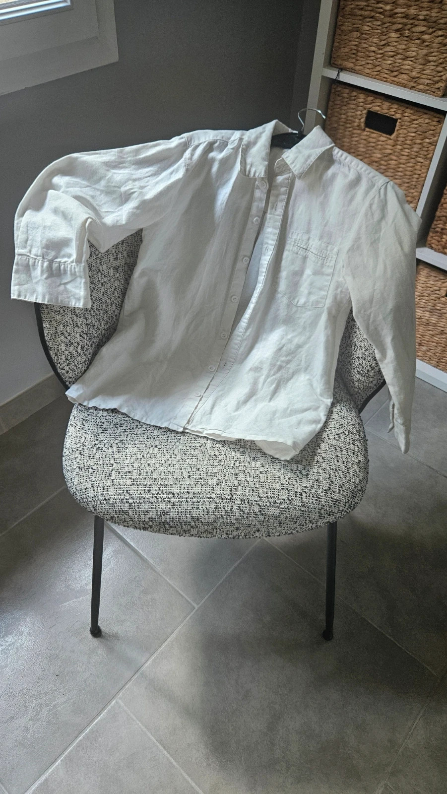 Chemise cérémonie Mila blue