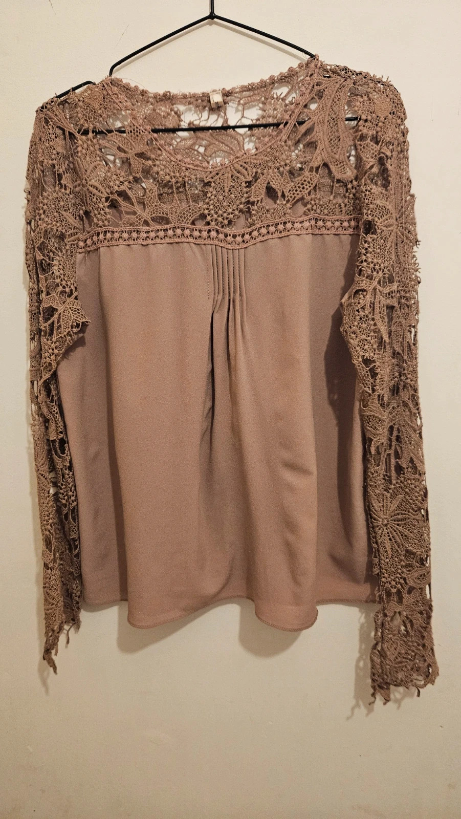 Blouse dentelle type macramé – Oioninos – taille M / 38 / 10 3
