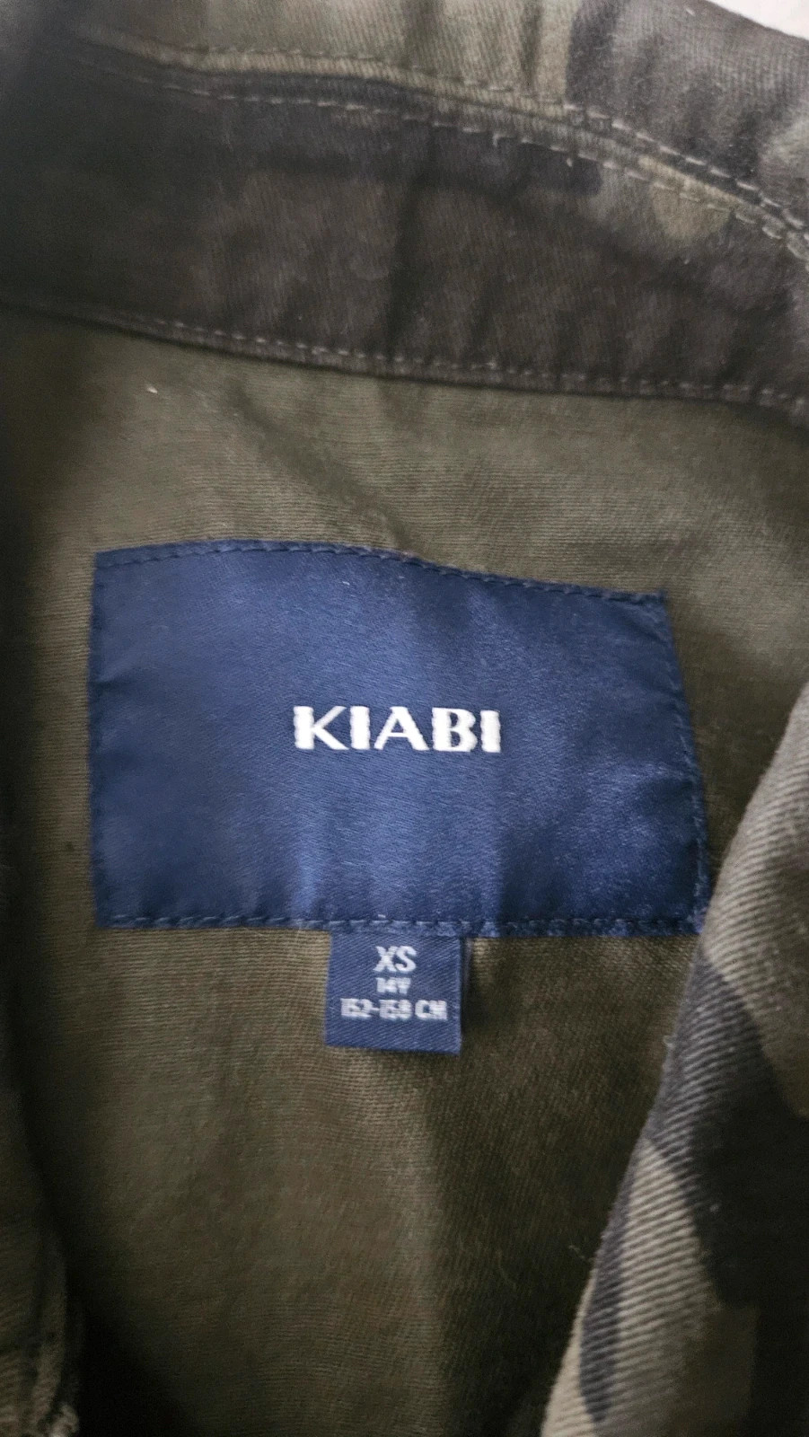 Veste légère imprimé militaire – Kiabi – taille XS 5