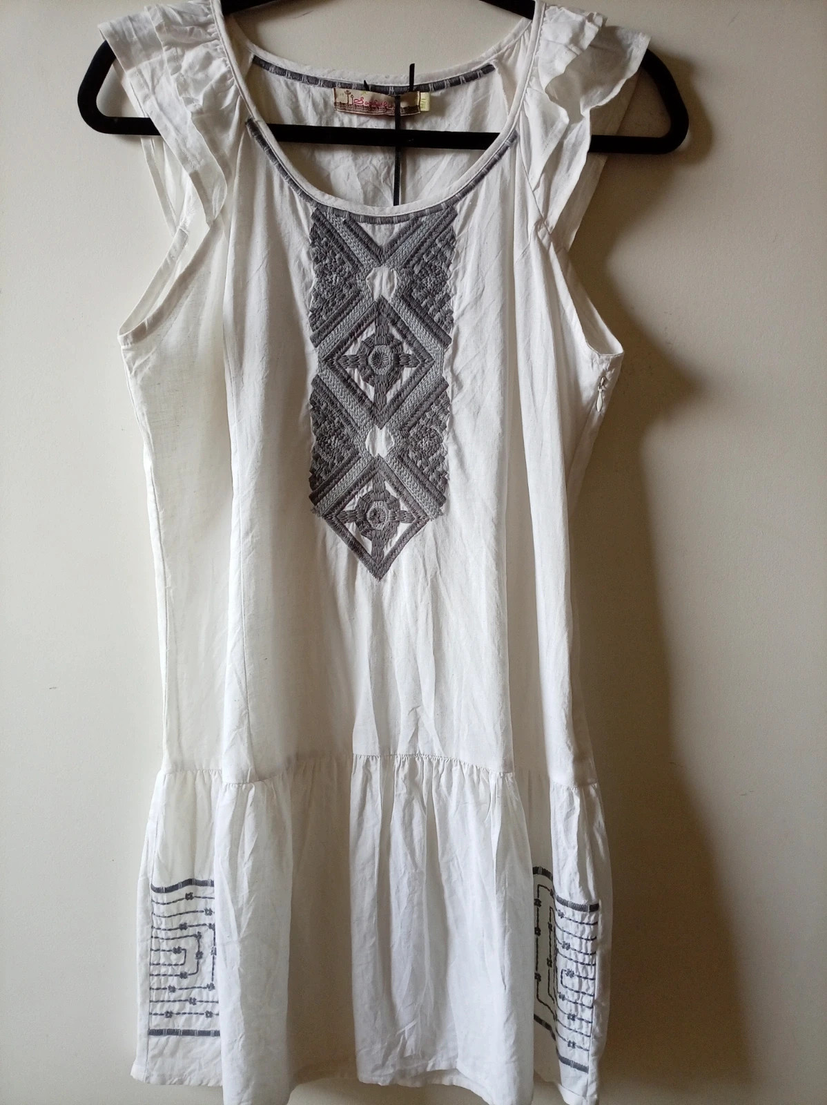 Vestido Boho Chic Algodon Sophyline Entretiempo Otoño M L Robe Automne – Sophyline – taille M / 38 / 10 2