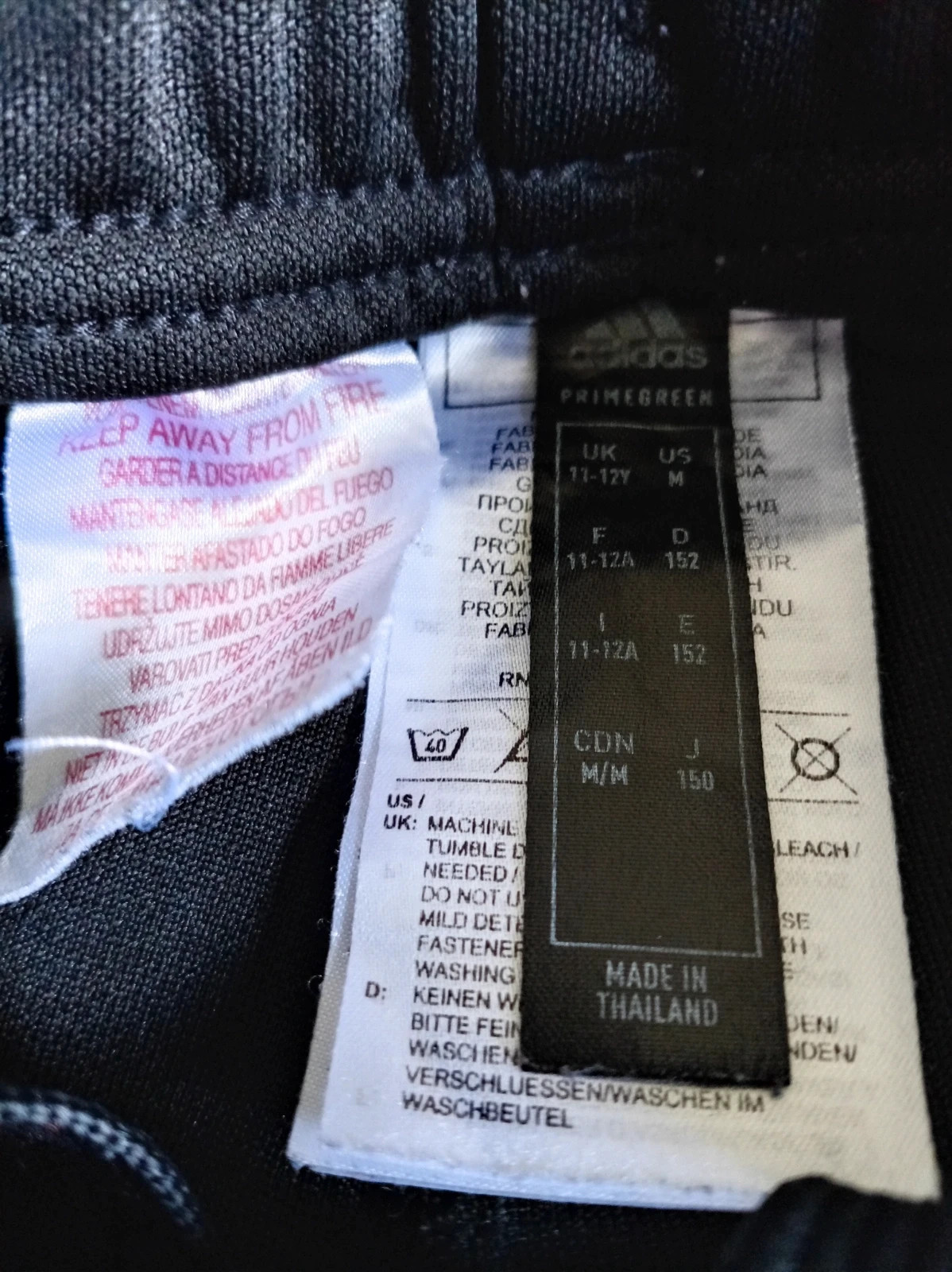 pantalon chandal adidas aeroready jogger negro size m nino 11 12 a sport gym track pants – adidas – taille M 4