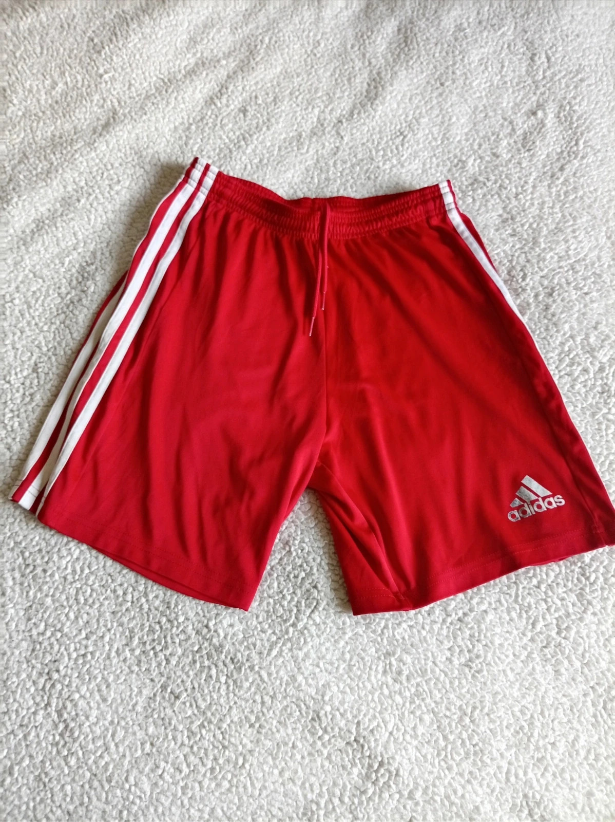 pantalon corto adidas bermuda short rojo size s hombre sport futbol gym primegreen 3 stripes – adidas – taille S 2
