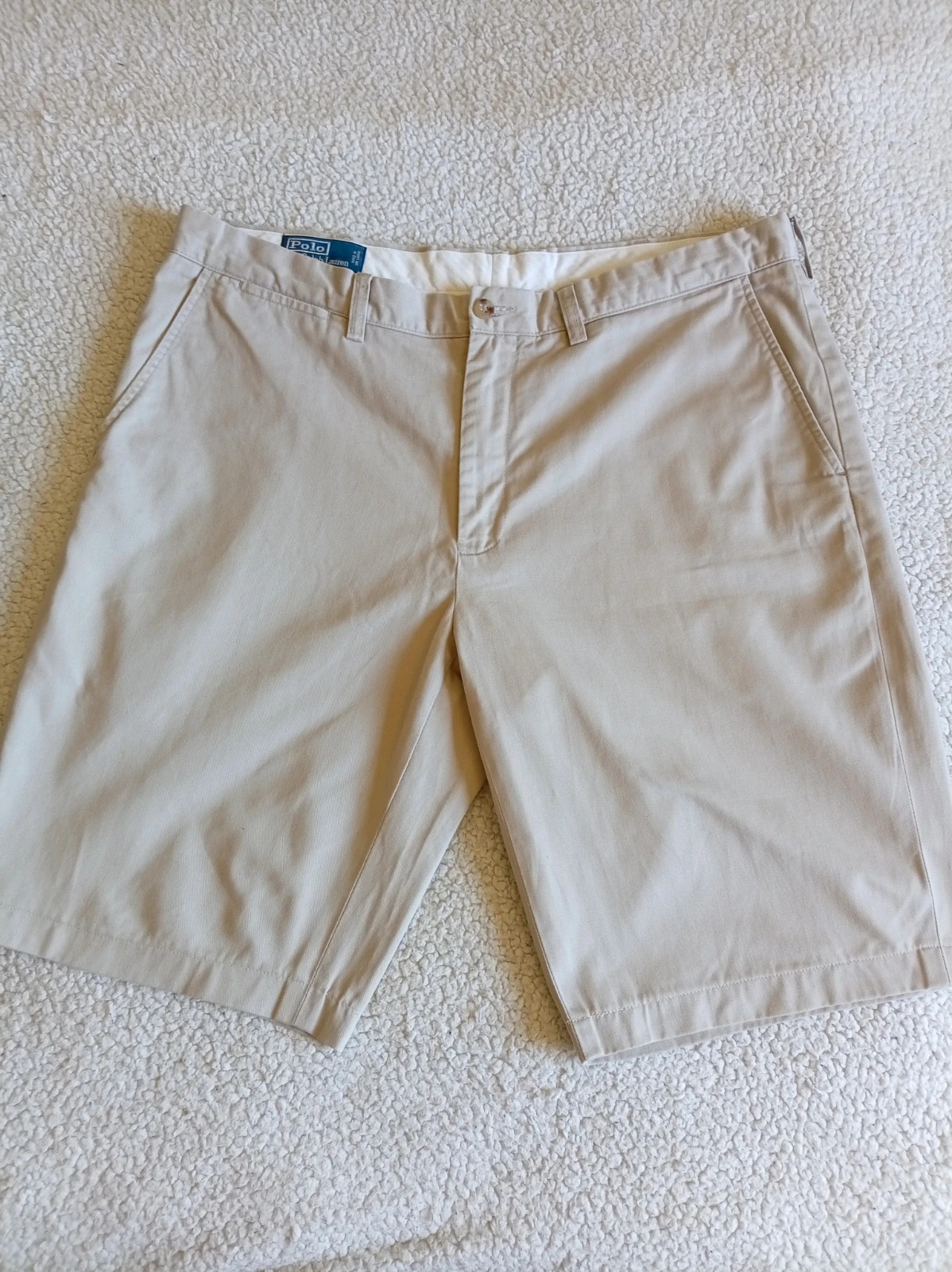 Short Bermuda Polo Ralph Lauren Chino Beige Vintage W38 XXL Bermuda modelo Preston Pant 100 algodón – Polo Ralph Lauren – taille W38 | FR 48 2
