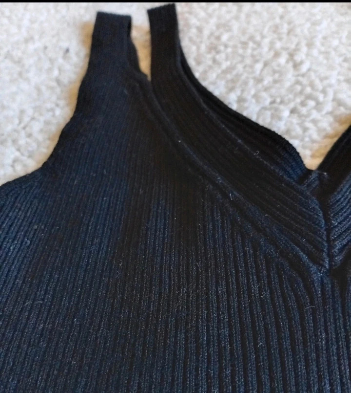 Top Tirantes Strapless Knit Bershka Tank Top V Neck Talla M – Bershka – taille M / 38 / 10 2