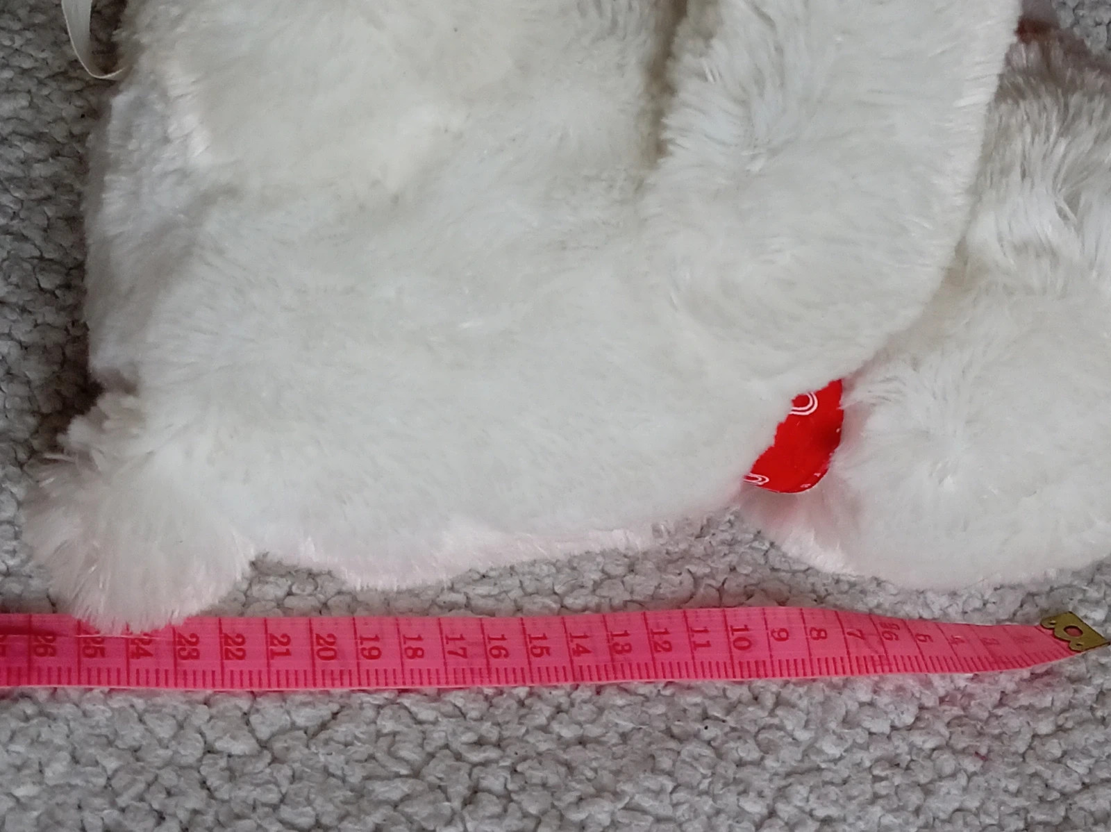 oso peluche blanco te quiero corazón artesania beatriz san valentin regalu amor 25 cm – Blanco – taille Taille unique 5