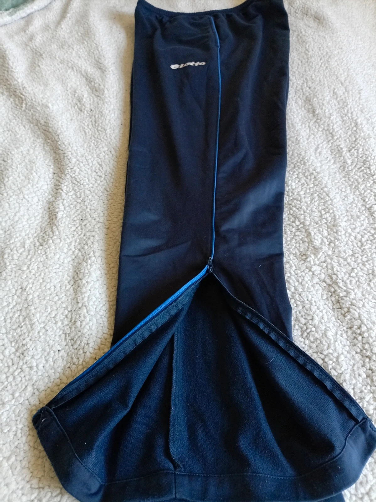 Pantalón chándal Lotto vintage navy blue track pants L XL streetwear Y2K retro tracksuit sport