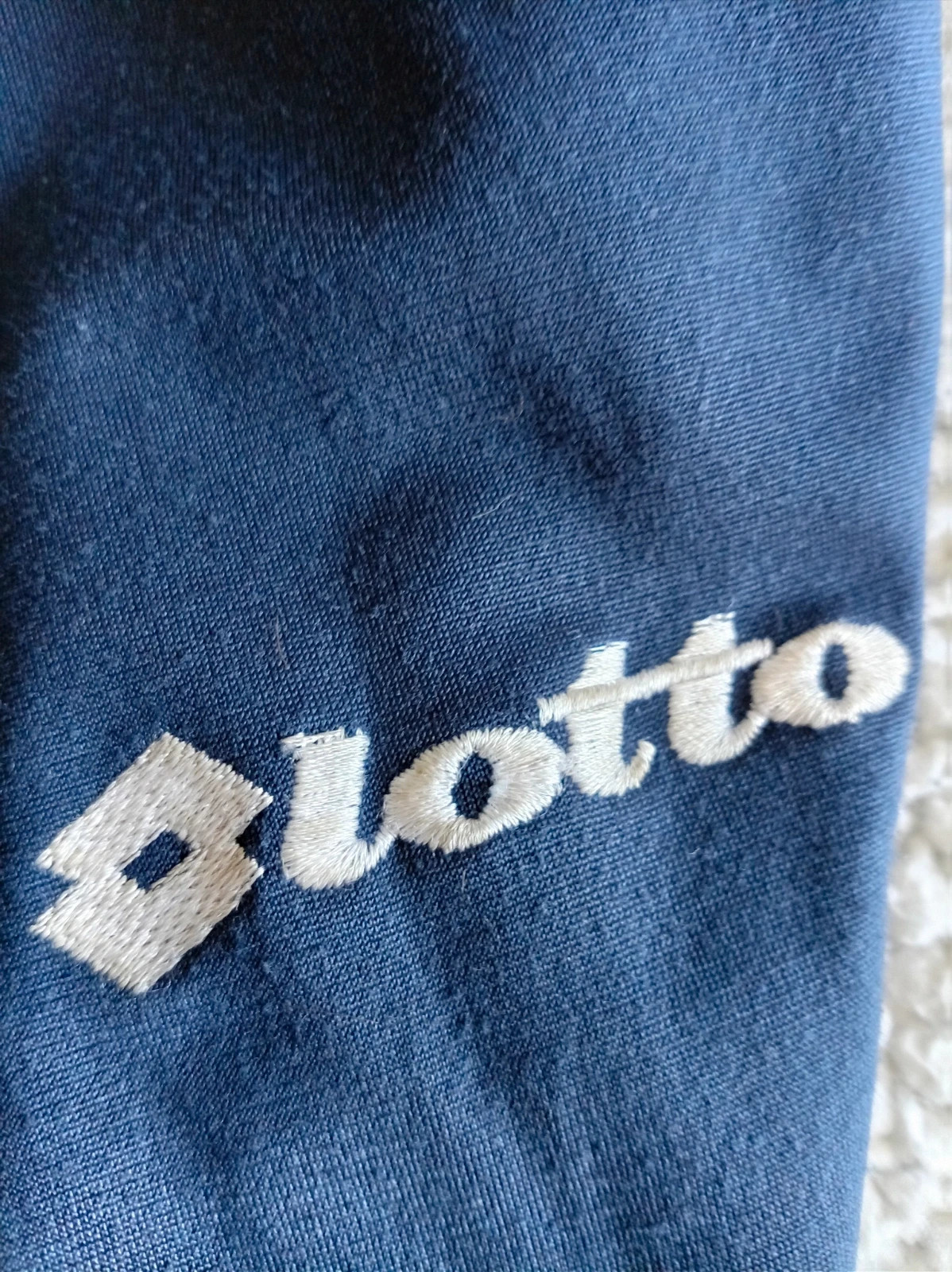 Pantalón chándal Lotto vintage navy blue track pants L XL streetwear Y2K retro tracksuit sport – Lotto – taille L 5