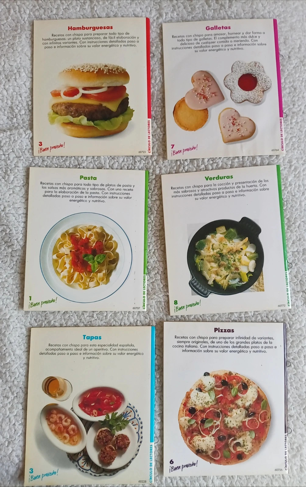 Lote 6 mini libros cocina vintage Círculo de Lectores – CÍRCULO DE LECTORES 2