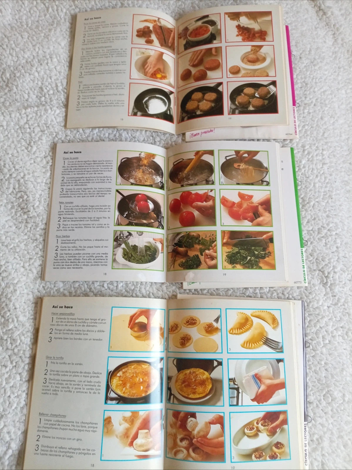 Lote 6 mini libros cocina vintage Círculo de Lectores – CÍRCULO DE LECTORES 3